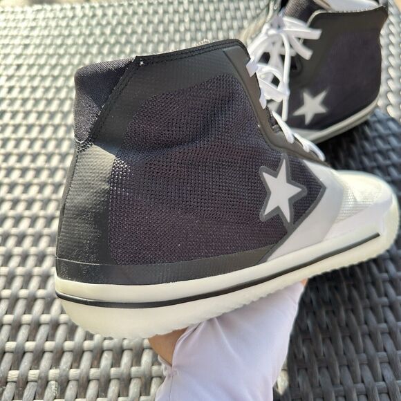 Converse Build It Up All Star Pro BB Hi Men\'s Shoes Black White 166803C main image 4